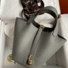 picotin-18cm-hand-stitched-handbag-Grey