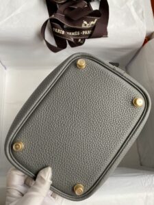 picotin-18cm-hand-stitched-handbag-Grey